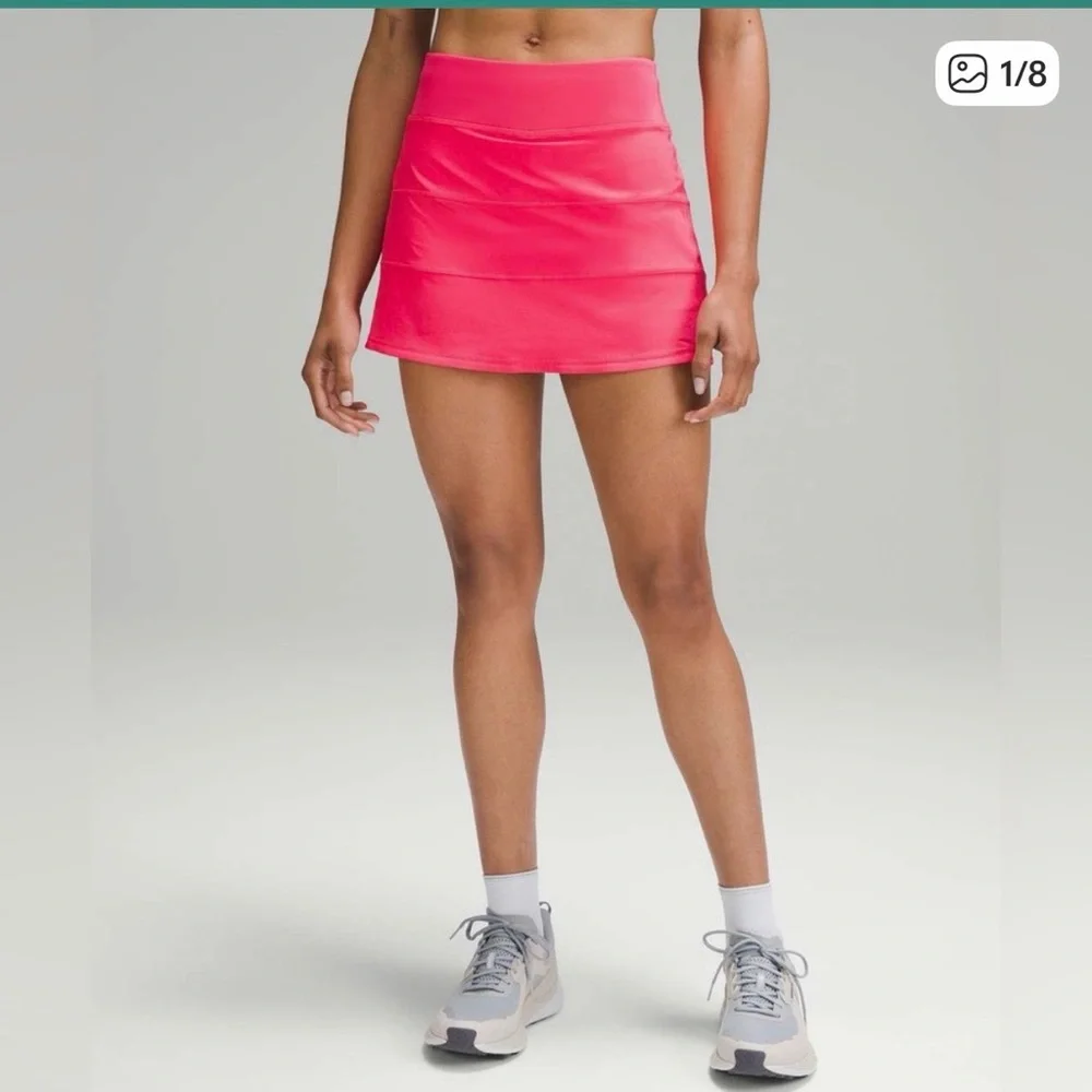 Lululemon Pace Rival Skirt in Lipgloss Pink Color - Picture 2 of 12